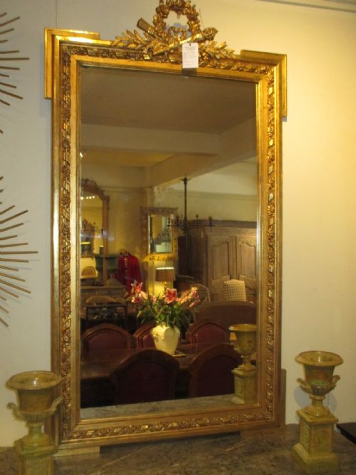 French Gilt Mirror