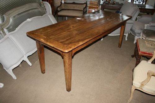 Large Walnut Farm House Table
