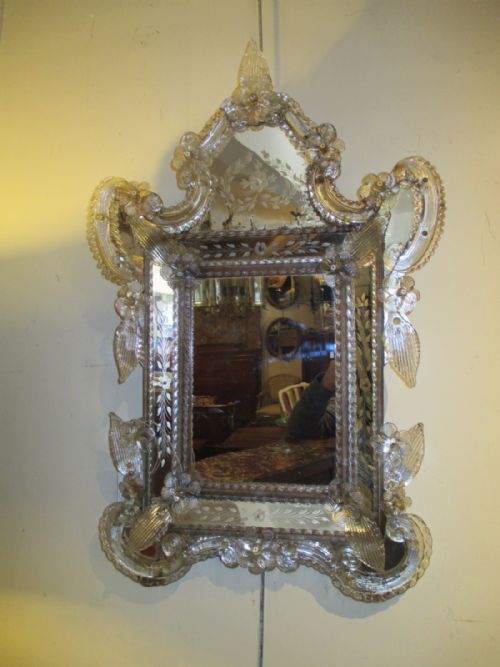 Antique Venetian Mirror