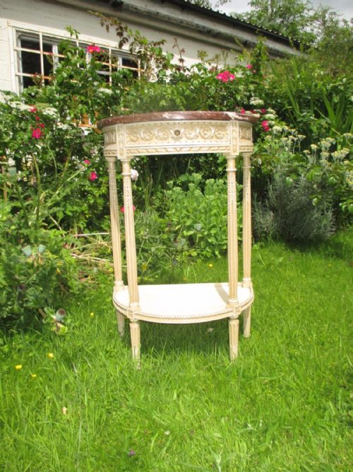Small French Console Table