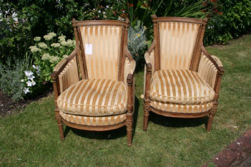 Pair of Louis Xvl Armchairs