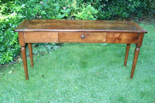 French Cherry Wood Side/serving Table