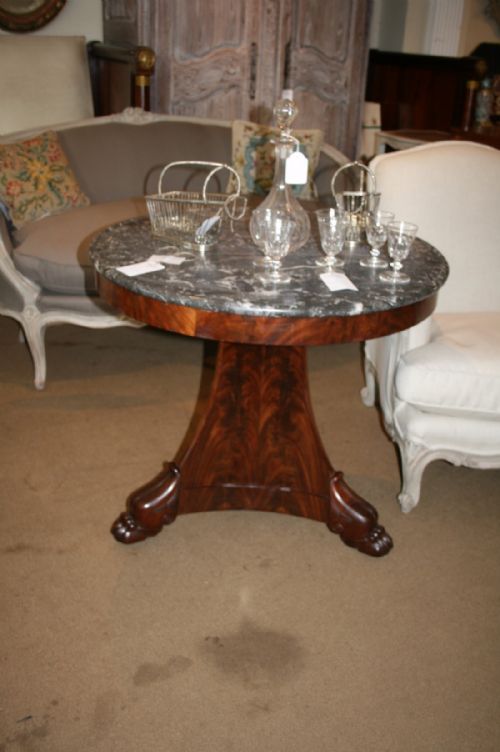 Louis Philippe Period Mahogany Gueridon