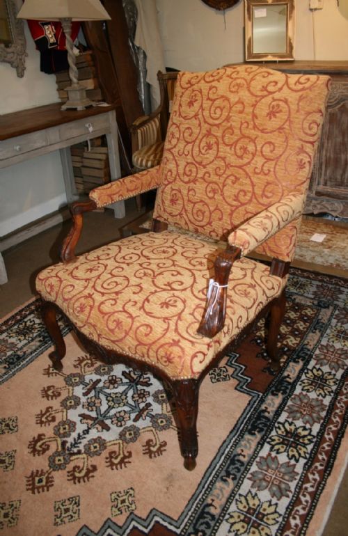 Large French Regence Style Armchair