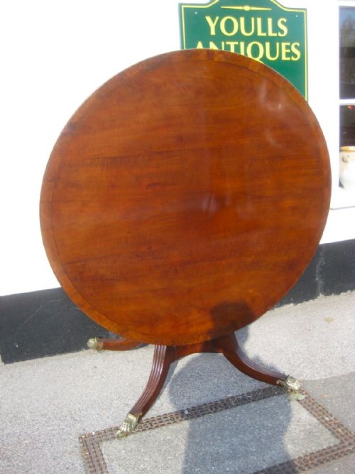 Mahogany Breakfast Table George III  Third