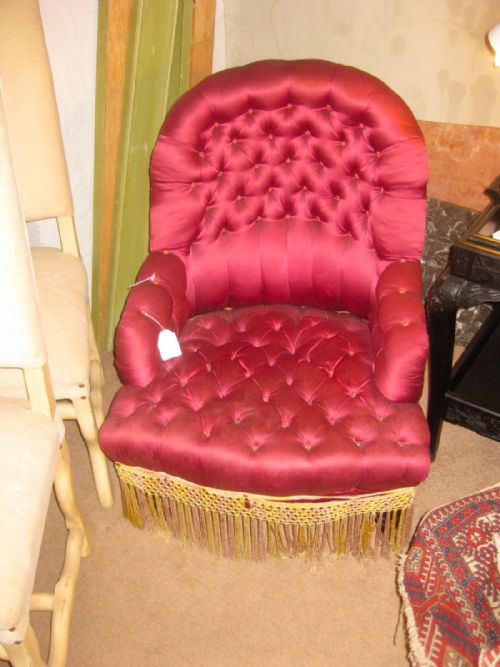 French Crapaud Armchair