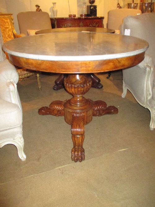 French Burr Walnut Gueridon or Centre Table