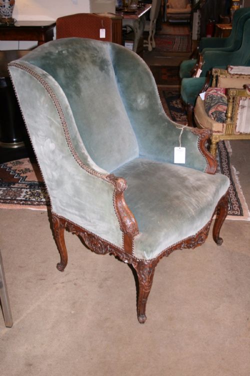 French Walnut Armchair