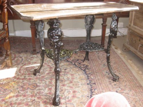 Cast Iron Pub Table