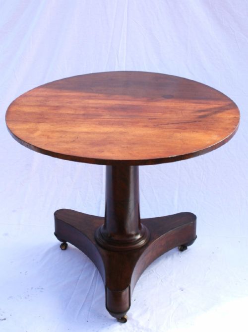 Mahogany French Gueridon or Center Table