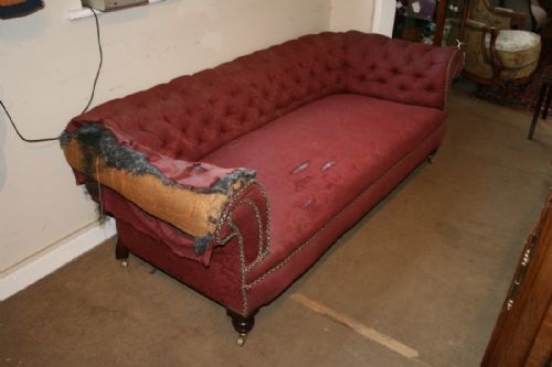 7ft Victorian Chesterfield