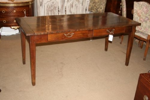 French Walnut Country Table