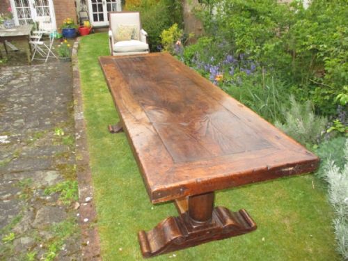 Farmhouse or Refectory Table