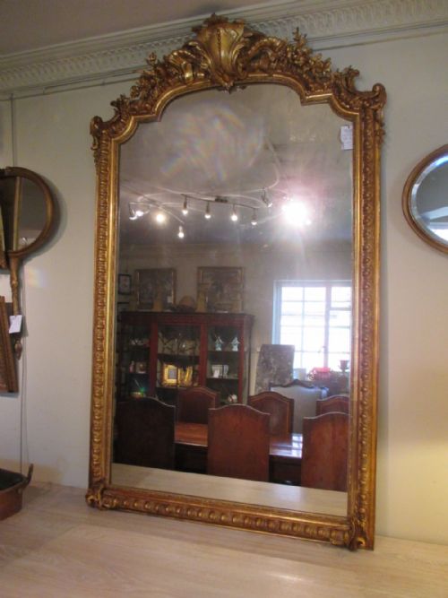 Very Large Gilt Mirror