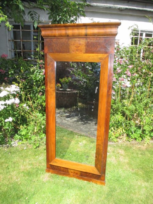 Large Walnut Dressing Mirror