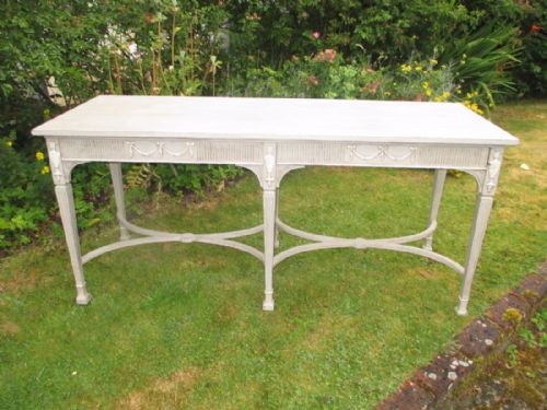 Painted Adams Style Side Table