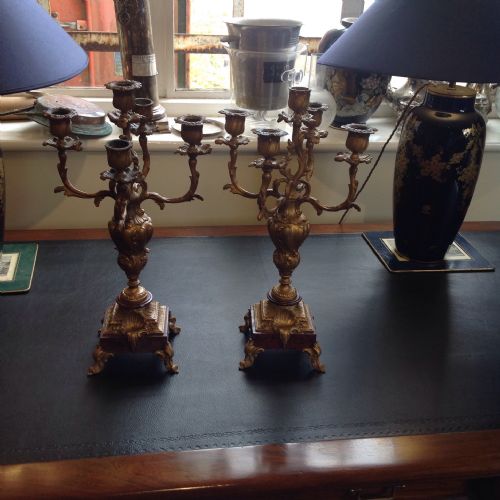 Pair of  Victorian Candleabra