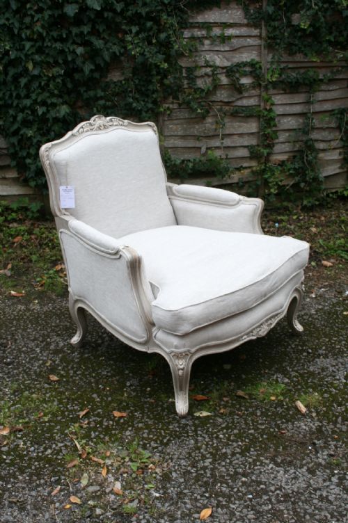 Large and Comfortable French Louis Armchair
