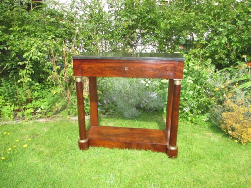 French Empire Console Table