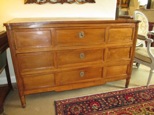 French Walnut Directoire Commode