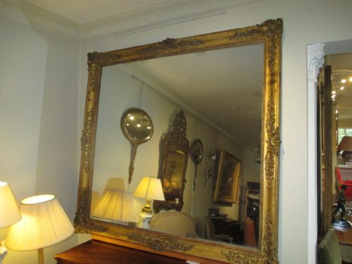 Very Large Gilt Mirror