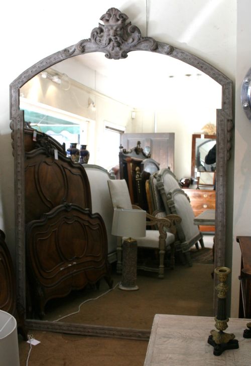 French Bleached Rosewood Mirror