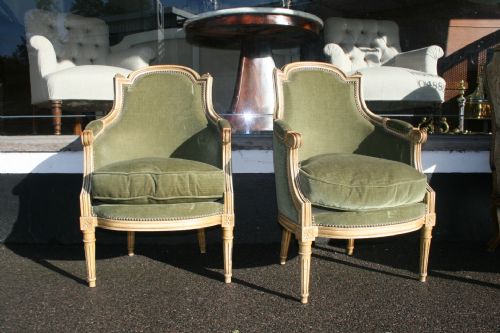 Pair of Louis Style Armchairs