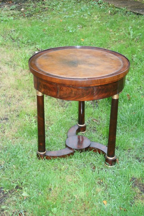 French Empire Bouilliot Table/games Table