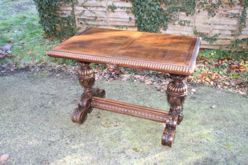 Oak Jacobean Style Table