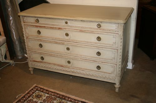 French Painted Commode