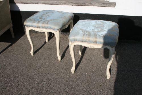 Pair French Stools