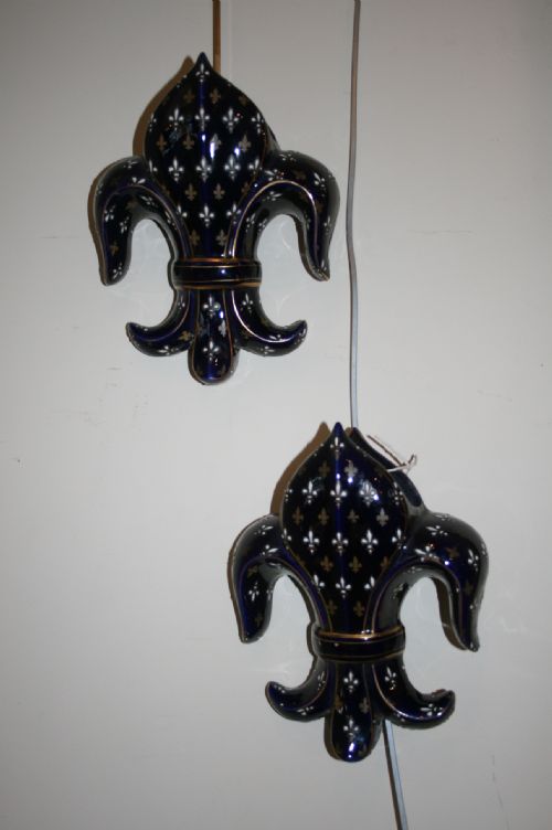 Pair of French Wall Pockets