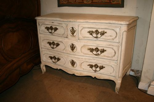 18 Century Painted Commode