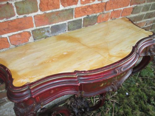 PAINTED CONSOLE TABLE - ADDITIONAL PHOTO 4