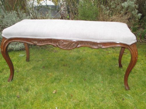 Large Upholstered Stool