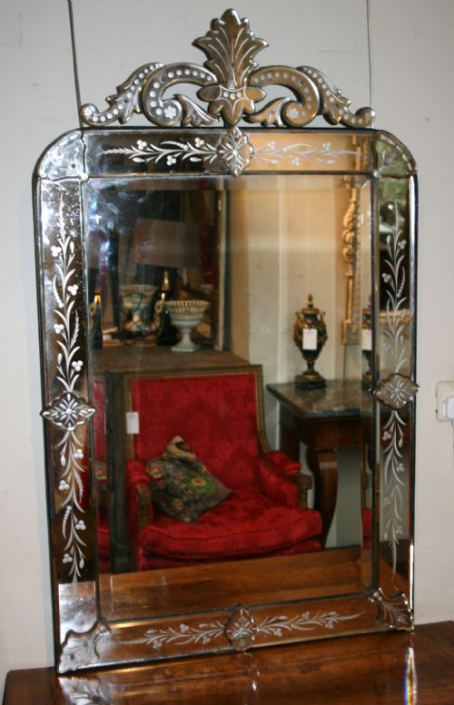 Antique Venetian Mirror