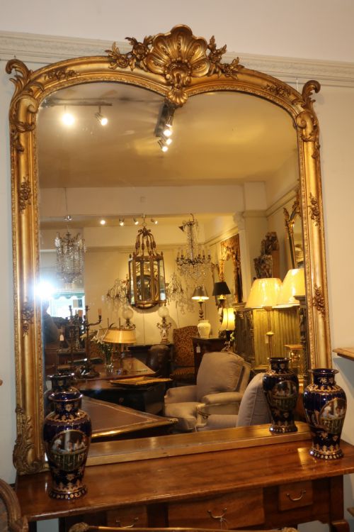 Very Large Gilt Mirror