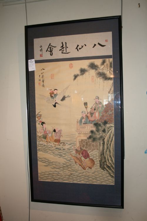 Chinese Hand Painted Scroll
