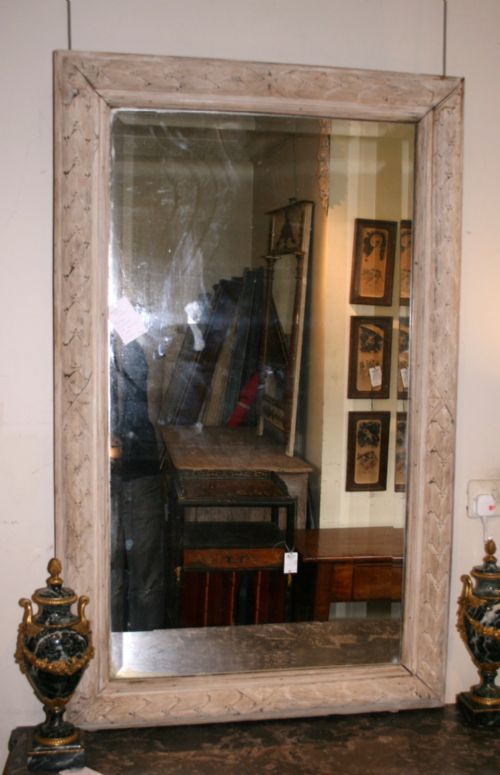 Oak Bleached Mirror