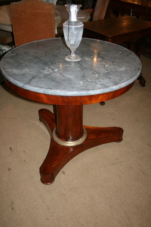 Mahogany Empire Gueridon