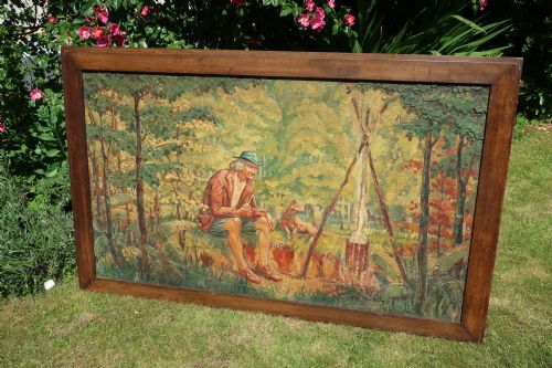 Large Oil Painting