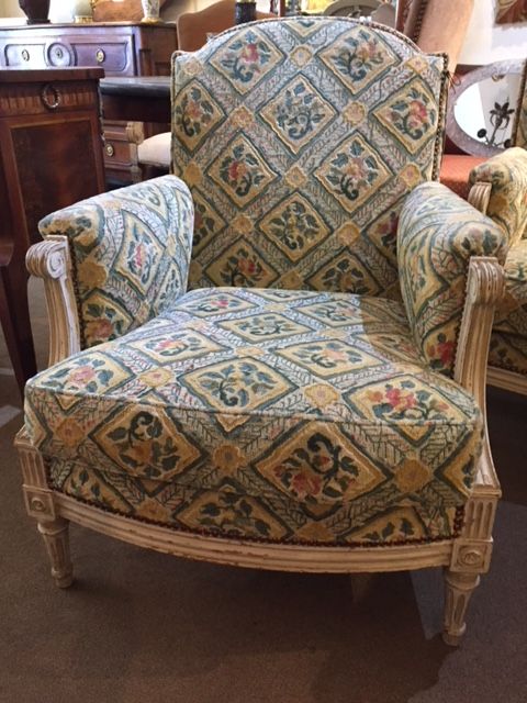 A Pair of French Armchairs