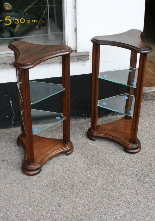 Pair of Period Tables in Walnut