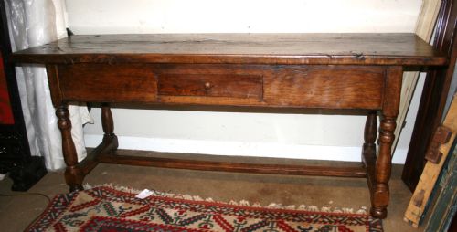 Period Oak Serving Table