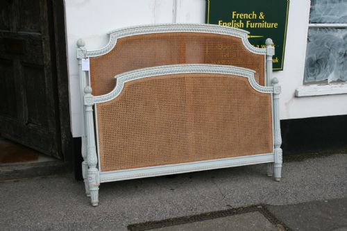 King Size French Caned Bed