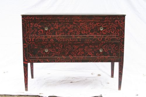 French 18th Century Commode in Later Paint Finish