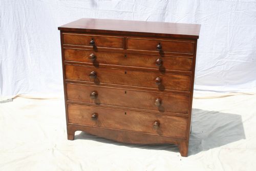 Georgian Mahogany Chest of Drawers