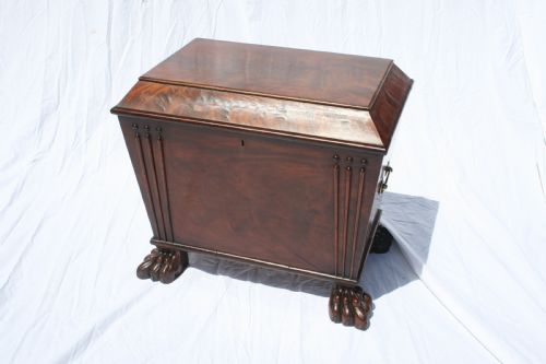 Georgian Mahogany Wine Cooler