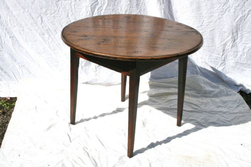 C1800 Oak and Fruitwood Country Table
