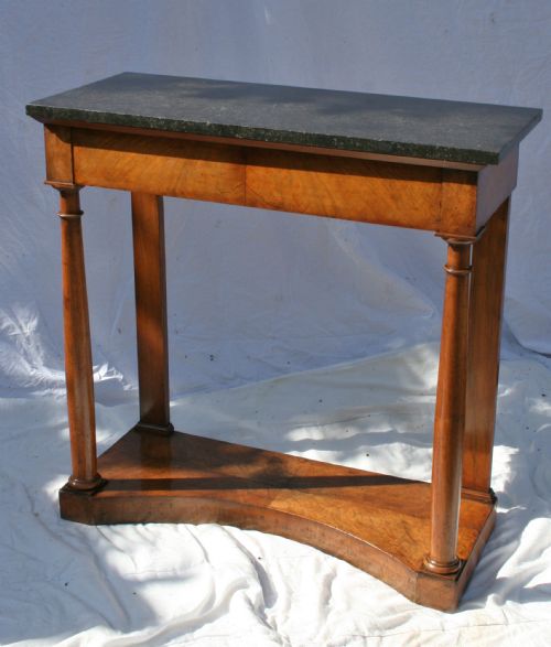 French Walnut Consul Table of Lovely Colour